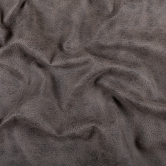 Olive Brown Colour Leather Texture Suede Sofa and Chair Fabric