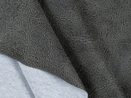 Army Green Colour Leather Texture Suede Sofa and Chair Fabric
