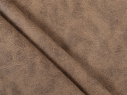 Mustard Brown Colour Leather Texture Suede Sofa and Chair Fabric