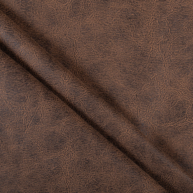 Tan Brown Colour Leather Texture Suede Sofa and Chair Fabric