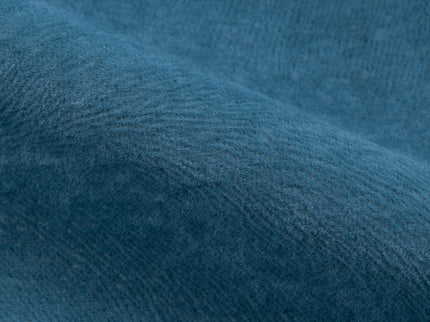 Teal Green Colour Brushed Textured Velvet Flock Easy Clean Sofa, Chair and Curtain Fabric