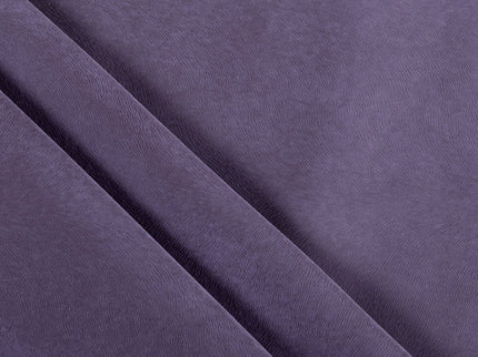 Lavender Purple Colour Brushed Textured Velvet Flock Easy Clean Sofa, Chair and Curtain Fabric