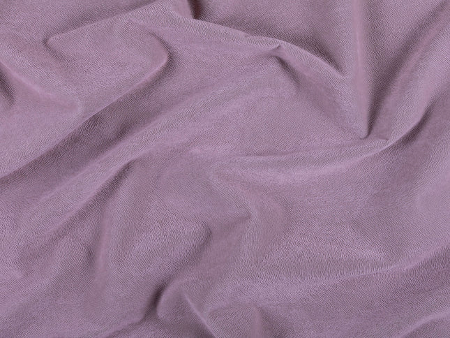 Light Pink Colour Brushed Textured Velvet Flock Easy Clean Sofa, Chair and Curtain Fabric
