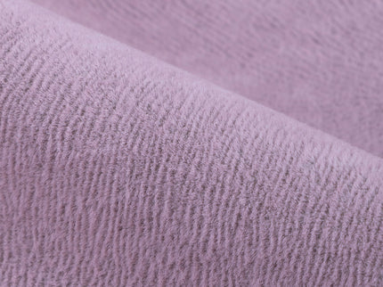 Light Pink Colour Brushed Textured Velvet Flock Easy Clean Sofa, Chair and Curtain Fabric