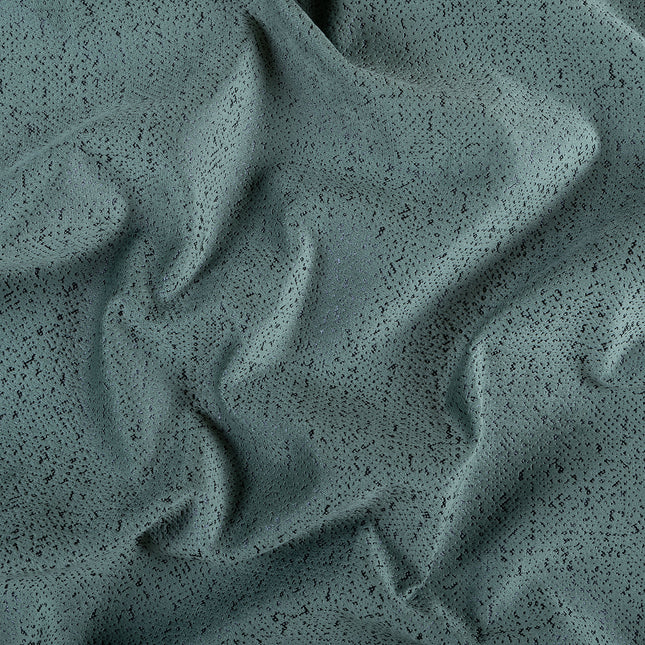 Olive Green Colour Textured Suede Sofa, Chair and Curtain Fabric
