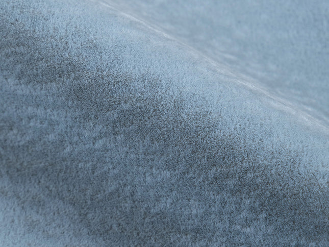 Light Grey Colour Plain Velvet Flock Easy Clean Sofa, Chair and Curtain Fabric