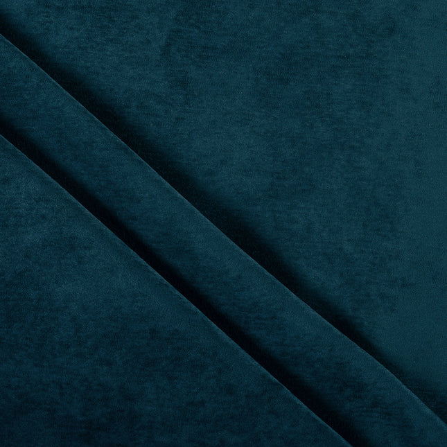 Dark Green Colour Plain Velvet Flock Easy Clean Sofa, Chair and Curtain Fabric