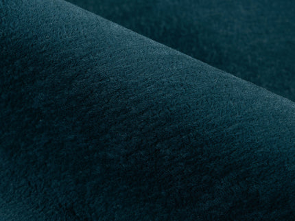 Dark Green Colour Plain Velvet Flock Easy Clean Sofa, Chair and Curtain Fabric