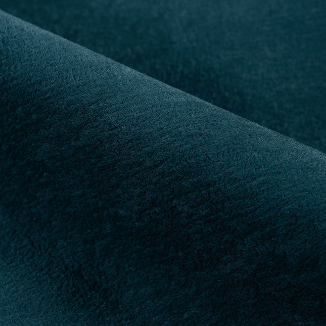Dark Green Colour Plain Velvet Flock Easy Clean Sofa, Chair and Curtain Fabric