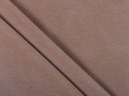 Peach Colour Plain Velvet Flock Easy Clean Sofa, Chair and Curtain Fabric