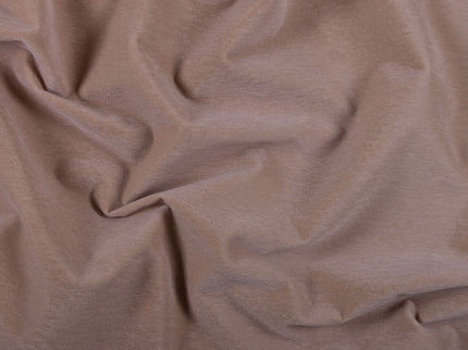 Peach Colour Plain Velvet Flock Easy Clean Sofa, Chair and Curtain Fabric