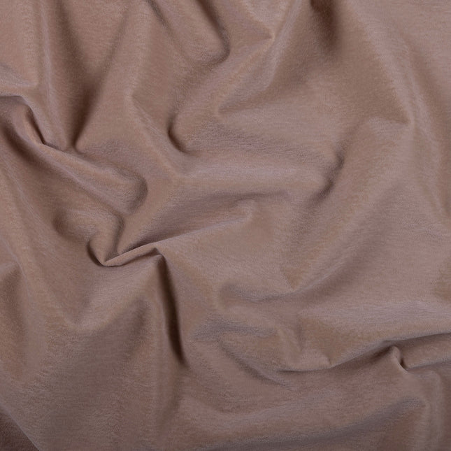 Peach Colour Plain Velvet Flock Easy Clean Sofa, Chair and Curtain Fabric
