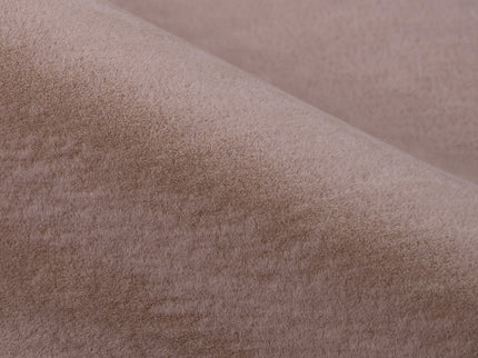Peach Colour Plain Velvet Flock Easy Clean Sofa, Chair and Curtain Fabric