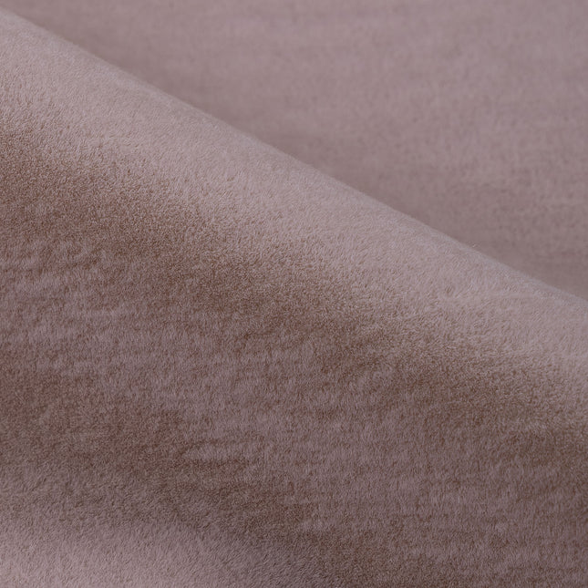 Peach Colour Plain Velvet Flock readymade cushion cover