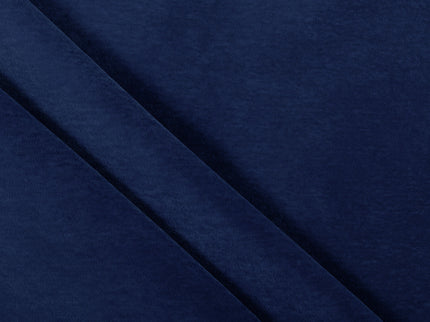 Royal Blue Colour Plain Velvet Flock Easy Clean Sofa, Chair and Curtain Fabric