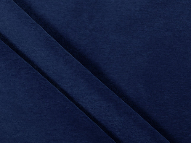 Royal Blue Colour Plain Velvet Flock Easy Clean Sofa, Chair and Curtain Fabric