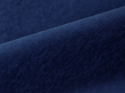 Royal Blue Colour Plain Velvet Flock Easy Clean Sofa, Chair and Curtain Fabric