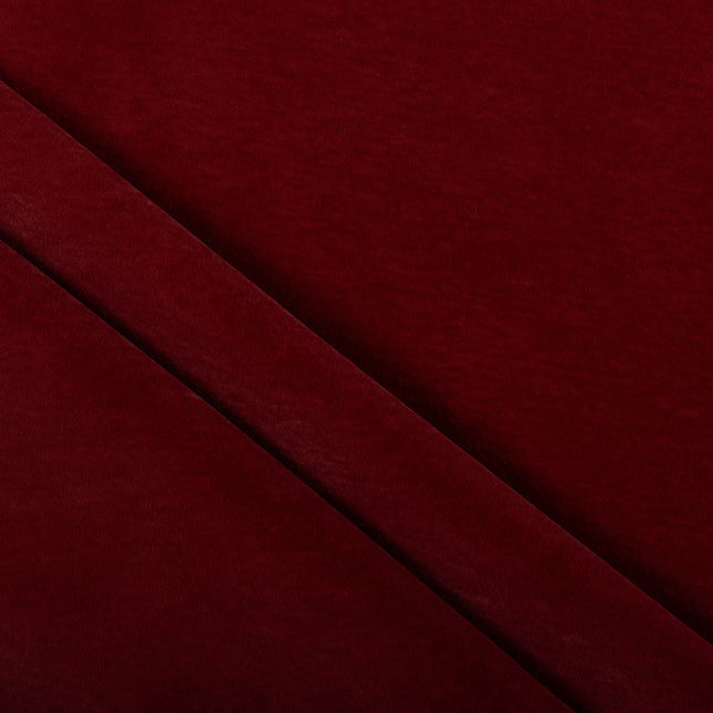 Rust Red Colour Plain Velvet Flock readymade cushion cover