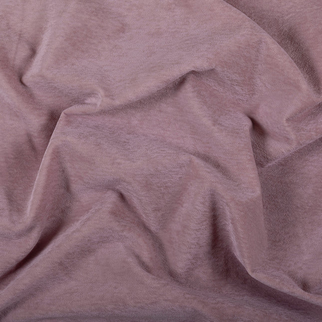 Ultra Pink Colour Plain Velvet Flock Easy Clean Sofa, Chair and Curtain Fabric