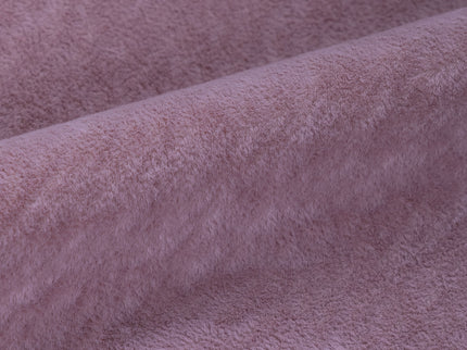 Ultra Pink Colour Plain Velvet Flock Readymade cushion cover
