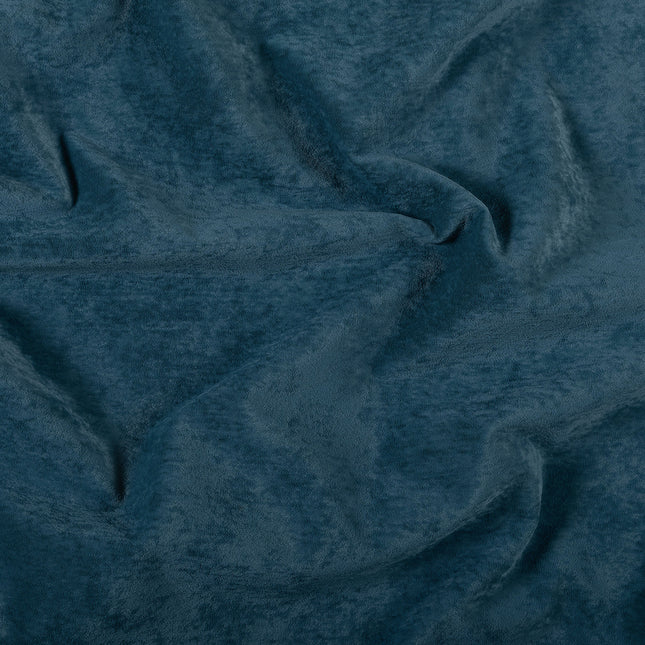 Sacramento Green Colour Plain Velvet Flock Easy Clean Sofa, Chair and Curtain Fabric