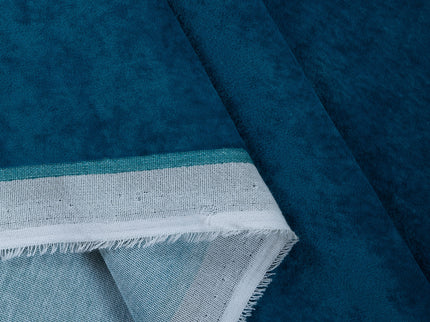 Turquoise Colour Plain Velvet Flock readymade cushion cover
