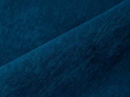 Turquoise Colour Plain Velvet Flock readymade cushion cover