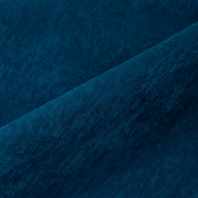 Turquoise Colour Plain Velvet Flock readymade cushion cover