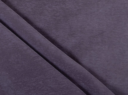Mauve Violet Colour Plain Velvet Flock Easy Clean Sofa, Chair and Curtain Fabric