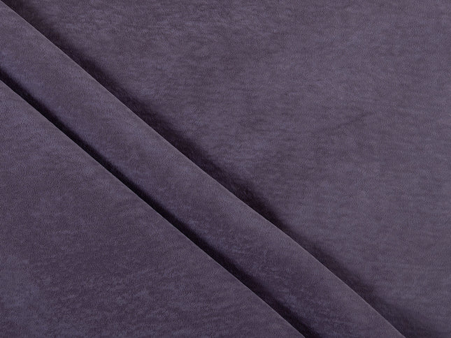Mauve Violet Colour Plain Velvet Flock Easy Clean Sofa, Chair and Curtain Fabric