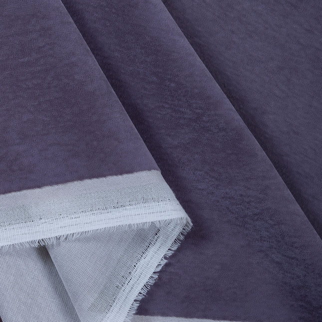 Mauve Violet Colour Plain Velvet Flock readymade cushion cover
