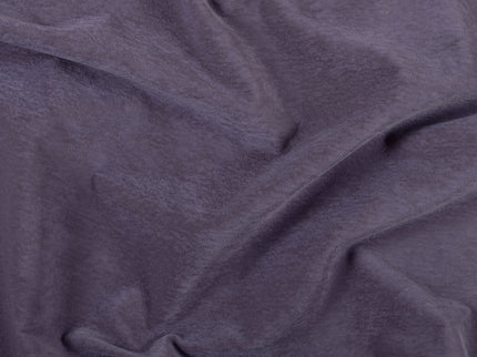 Mauve Violet Colour Plain Velvet Flock Easy Clean Sofa, Chair and Curtain Fabric
