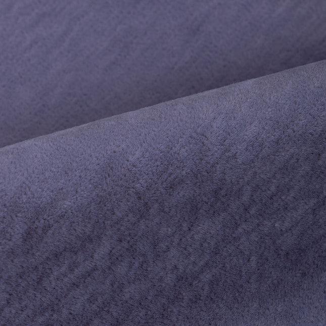 Mauve Violet Colour Plain Velvet Flock readymade cushion cover