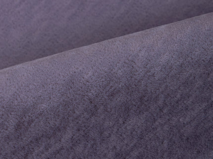 Mauve Violet Colour Plain Velvet Flock Easy Clean Readymade Curtain