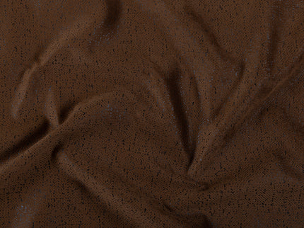 Olive Brown Colour Textured Suede Sofa, Chair and Curtain Fabric