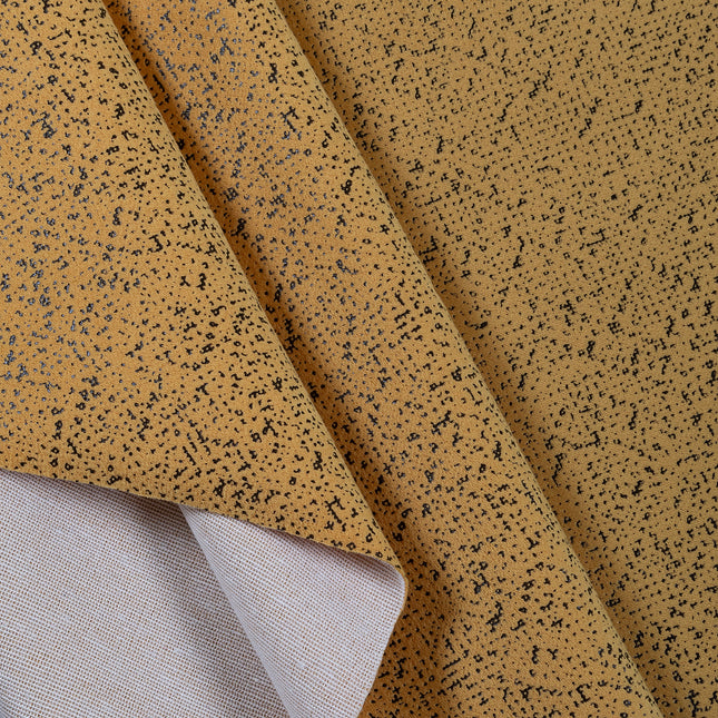 Mustard Yellow Colour Textured Suede Readymade cushion cover