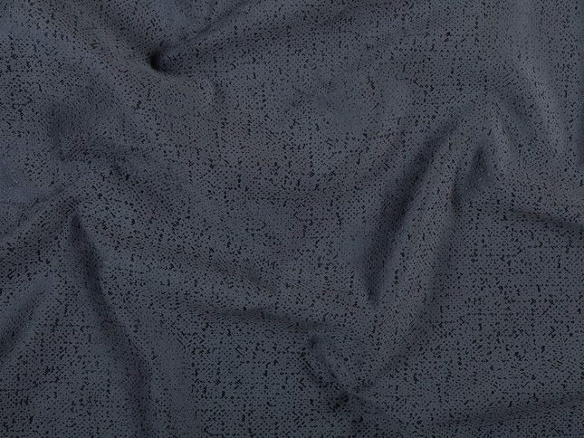 Medium Grey Colour Textured Suede Sofa, Chair and Curtain Fabric