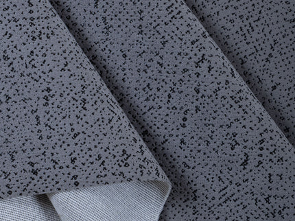 Stone Grey Textured Suede Readymade Curtain