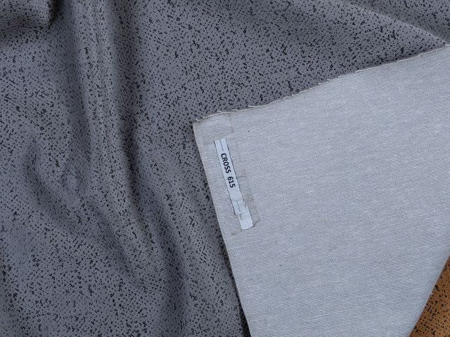 Stone Grey Colour Textured Suede Sofa, Chair and Curtain Fabric