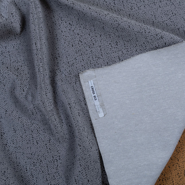 Stone Grey Colour Textured Suede Sofa, Chair and Curtain Fabric