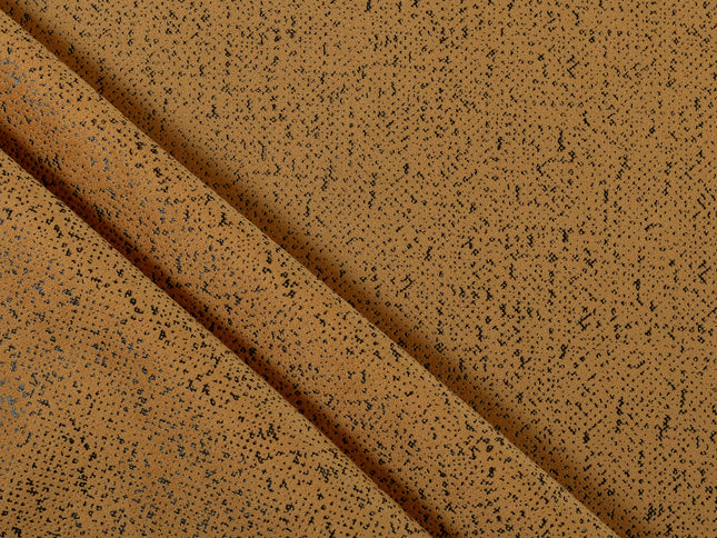 Ochre Golden Yellow Colour Textured Suede Sofa, Chair and Curtain Fabric