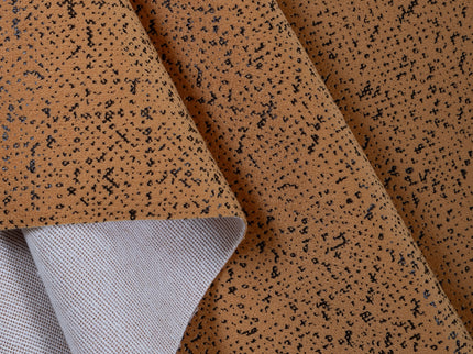 Ochre Golden Yellow Colour Textured Suede Readymade Curtain