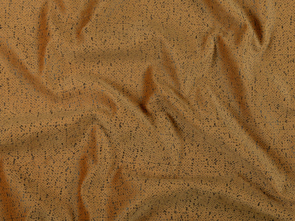 Ochre Golden Yellow Colour Textured Suede Sofa, Chair and Curtain Fabric