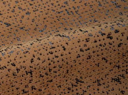 Ochre Golden Yellow Colour Textured Suede Sofa, Chair and Curtain Fabric