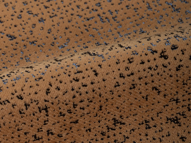 Ochre Golden Yellow Colour Textured Suede Sofa, Chair and Curtain Fabric