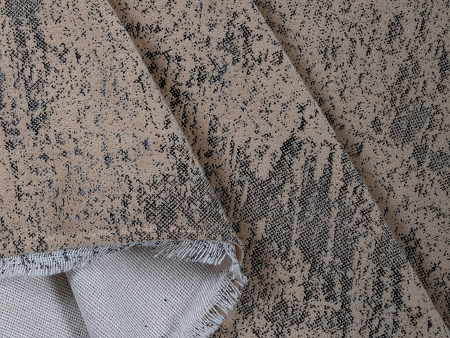 Beige Taupe Colour Textured Suede Sofa, Chair and Curtain Fabric