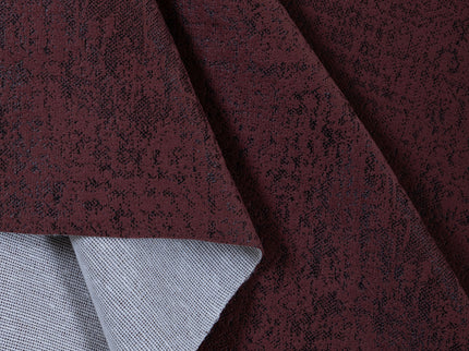 Earthy Mauve Colour Textured Suede Sofa, Chair and Curtain Fabric