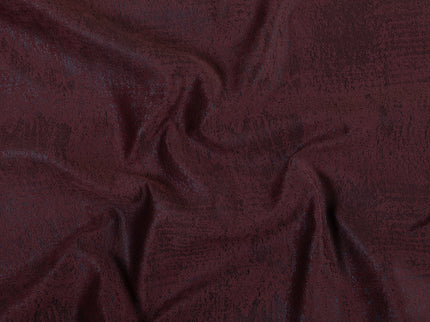 Earthy Mauve Colour Textured Suede Sofa, Chair and Curtain Fabric