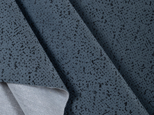 Blue Green Colour Textured Suede Sofa, Chair and Curtain Fabric