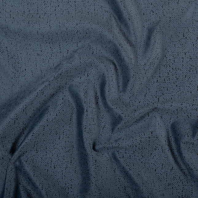 Blue Green Colour Textured Suede Sofa, Chair and Curtain Fabric